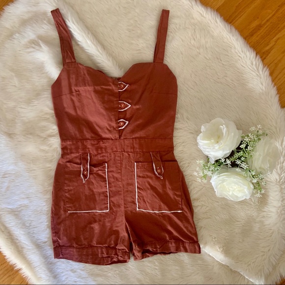 Vintage Pants - Vintage Romper